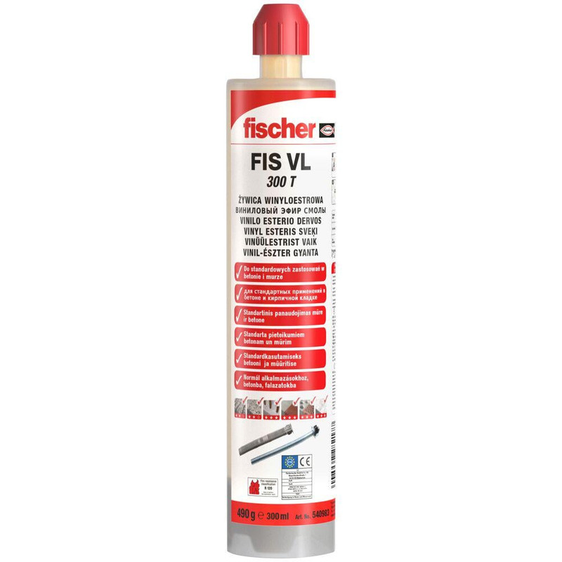 Анкер хімічний FISCHER VL 300 мл T (540983)